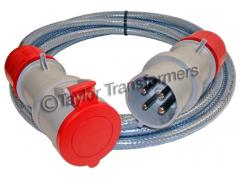 415V 5 METRE 32A 4PIN ARMOURED EXTENSION LEAD